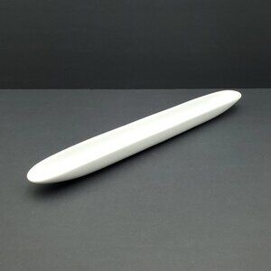 Samba Porcelain Olive Tray White Olive Dish 16" White Porcelain Relish Tray